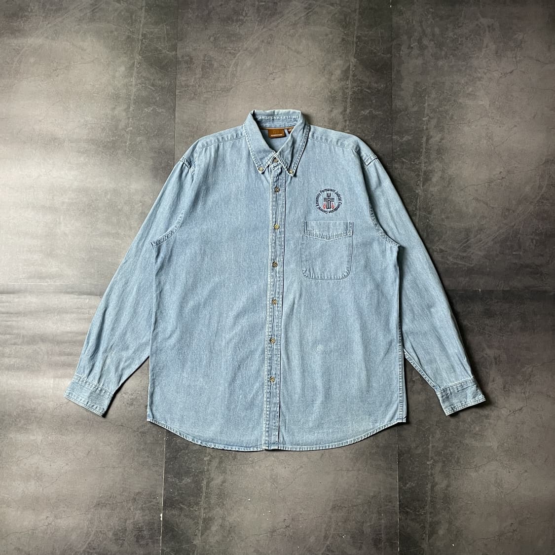 HARRITON 해리튼 빈티지 코튼 데님 셔츠 A00734 상품이미지1