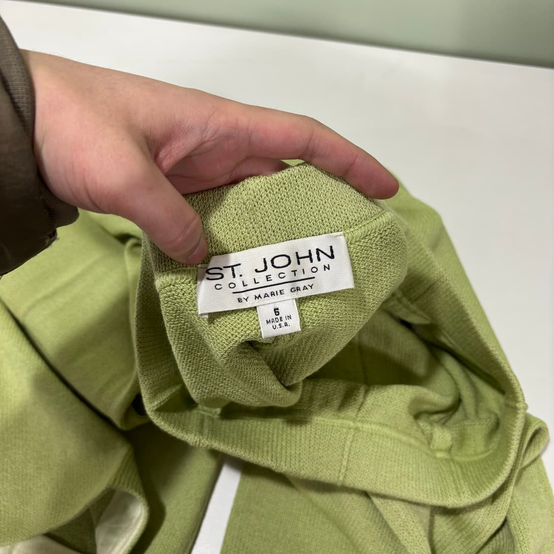 6 27-28 세인트존 녹차 벨티드 니트 슬랙스 상품이미지5