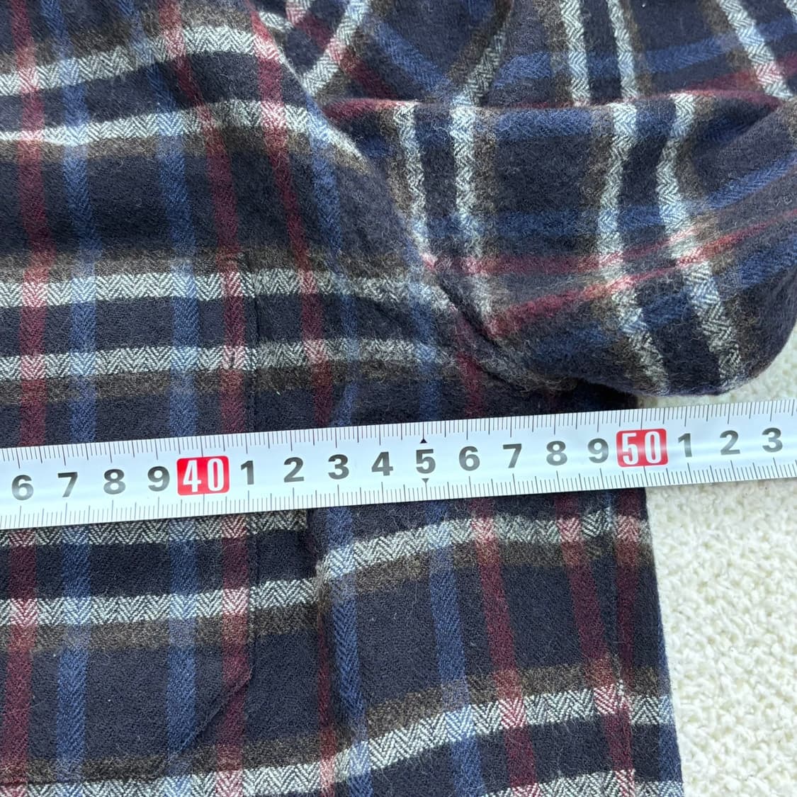 110 닥스 남성 체크 긴팔 셔츠 0324E 상품이미지6