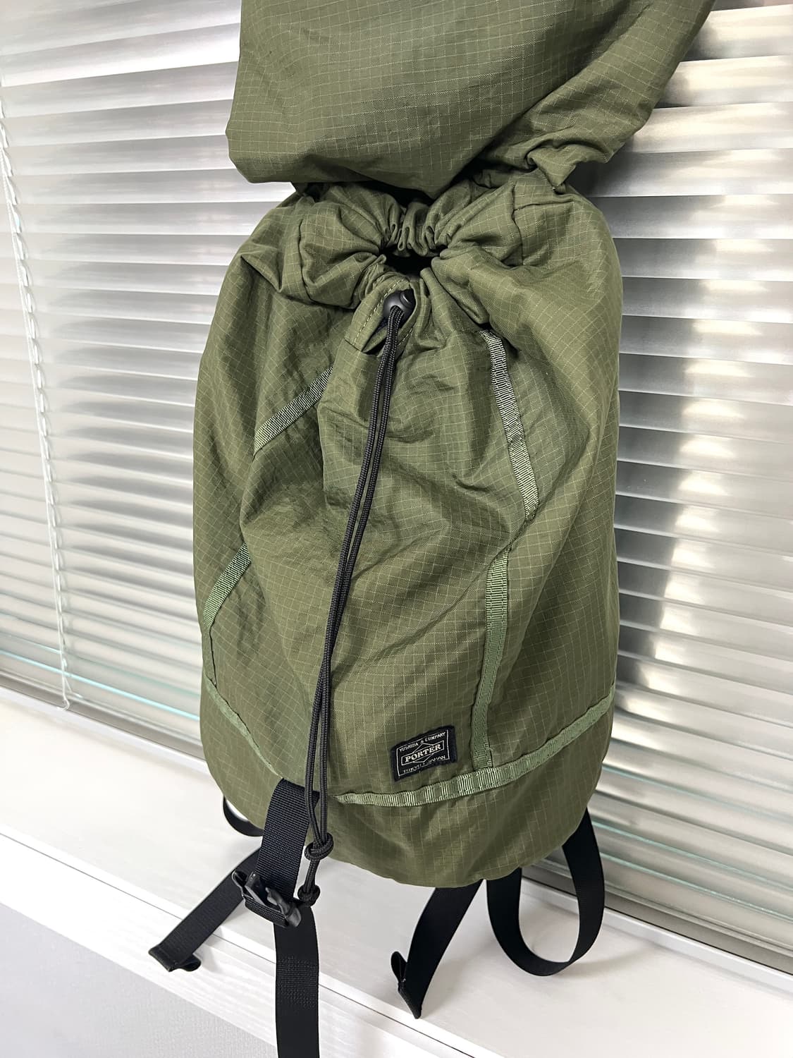 PORTER-RIPSTOP BACKPACK(Khaki) 상품이미지6