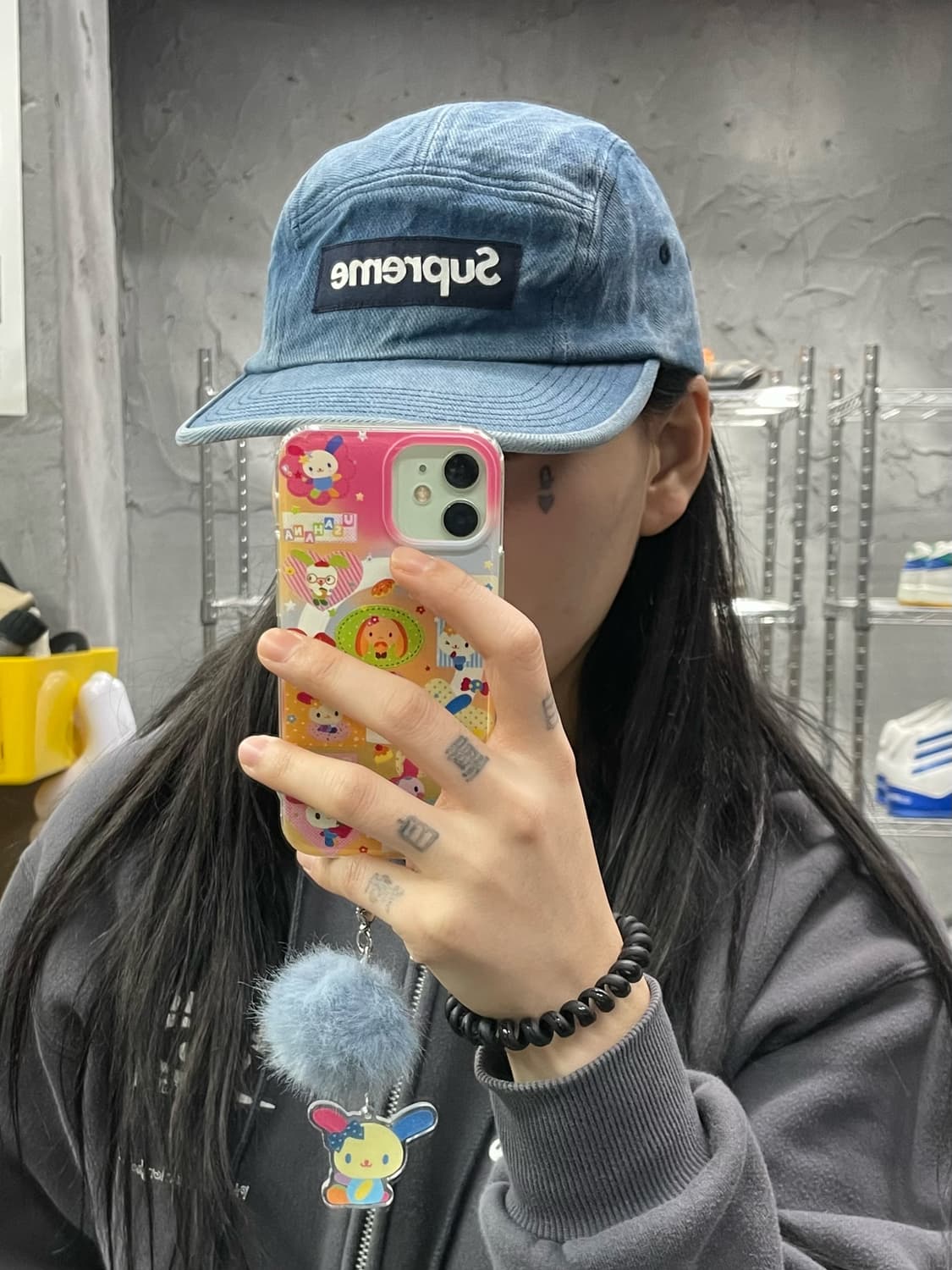 슈프림 데님 캠프캡 상품이미지8