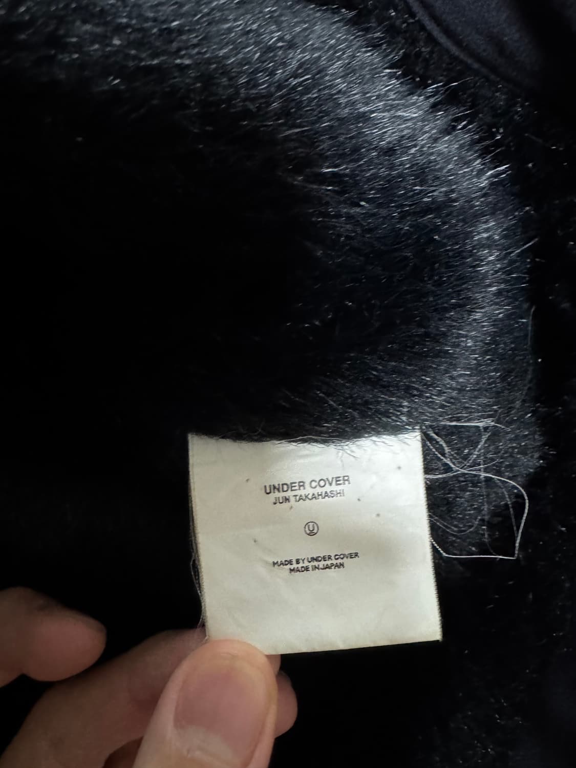 언더커버 01AW DAVF 래빗퍼 덱 자켓F 상품이미지4