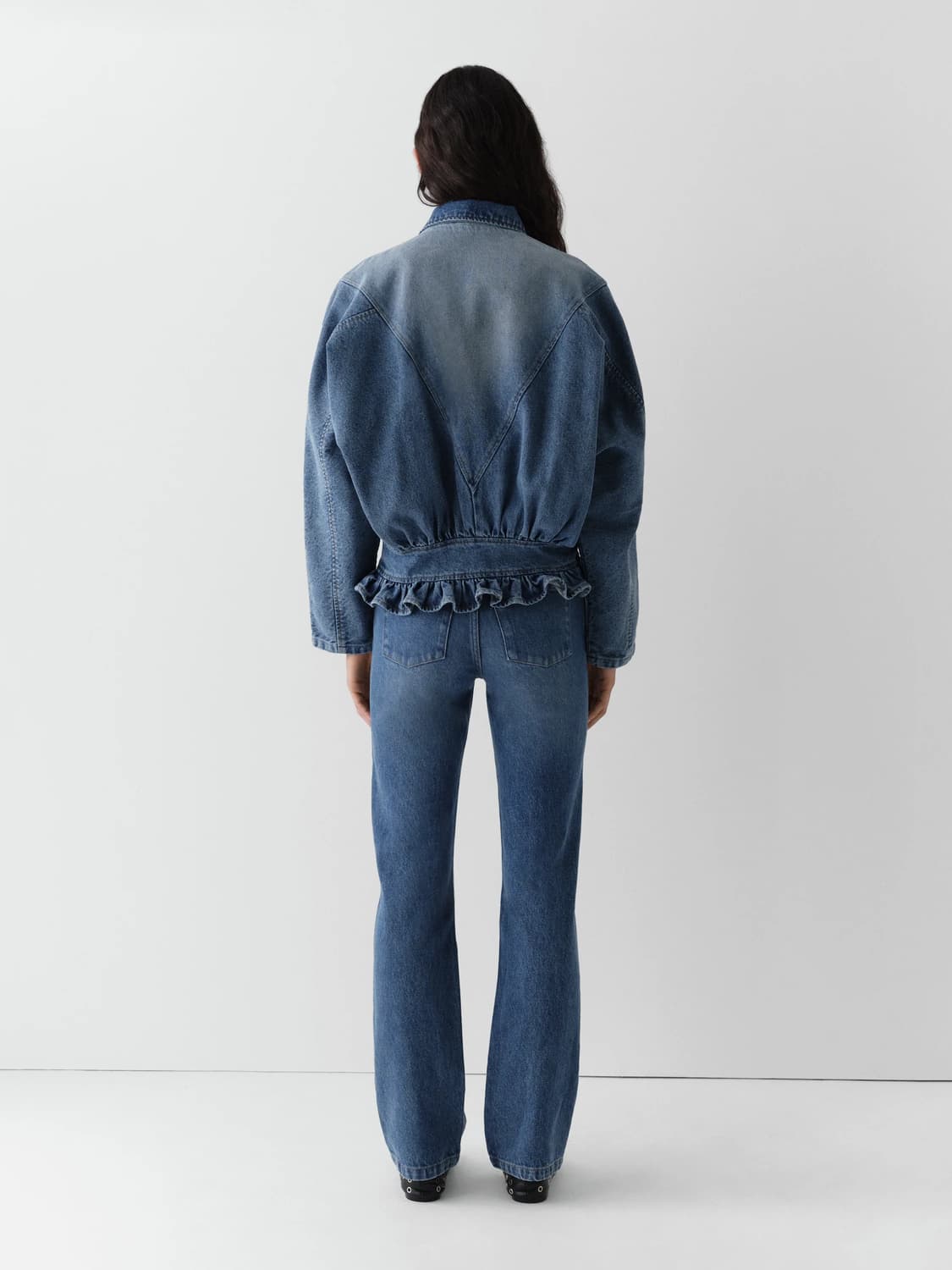 (36,38,40) 기마구아스 Chica 데님 팬츠 상품이미지5