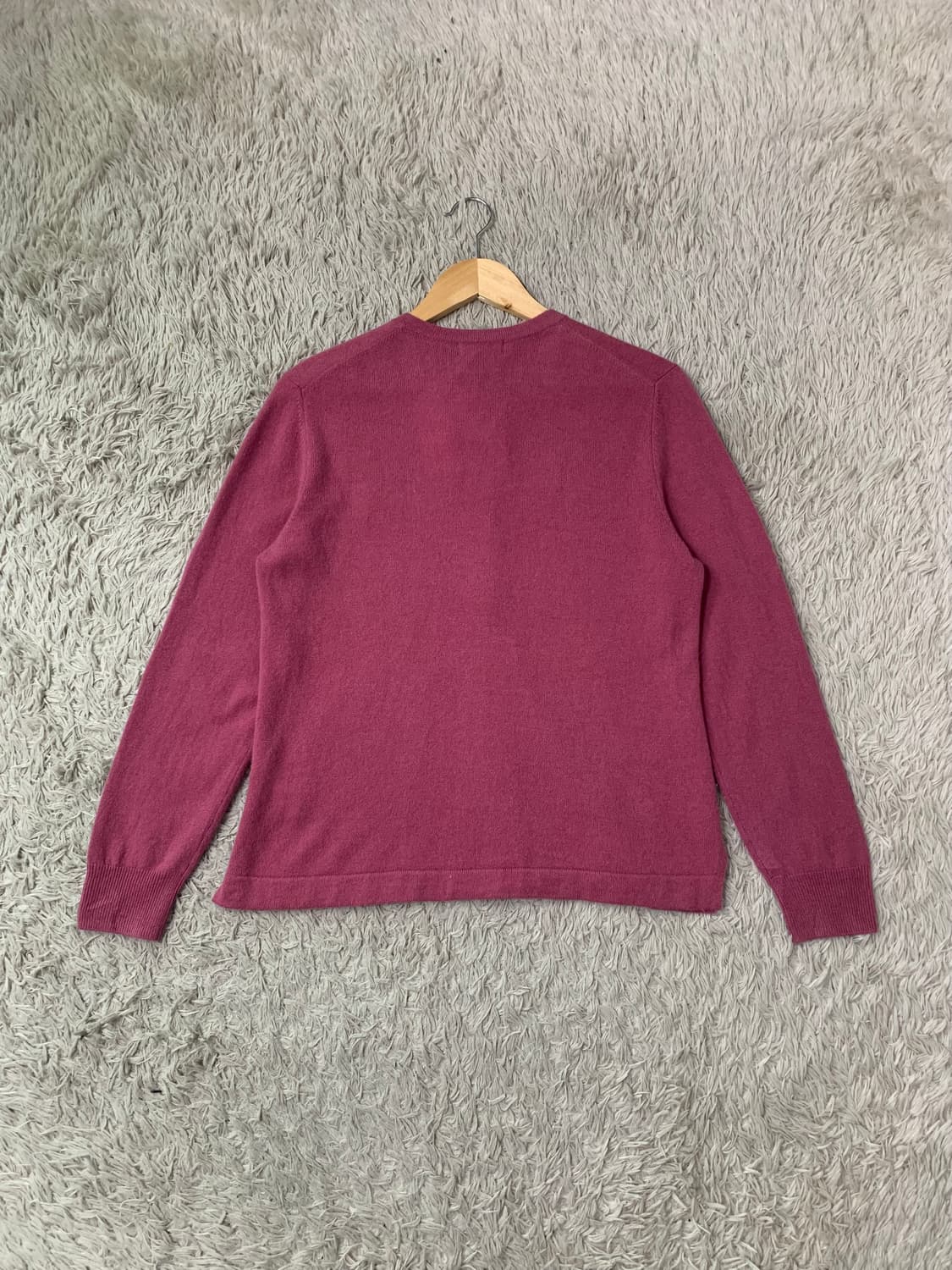 JPN 빈티지 캐시미어 100% 가디건 (여M) 상품이미지4