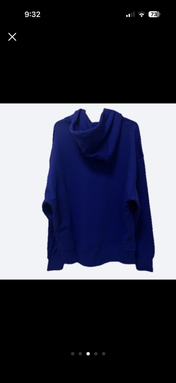 (새상품) MSGM 브러쉬 로고 후드티  상품이미지3