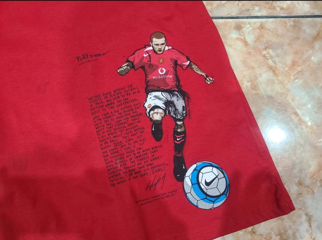 나이키 맨유 웨인루니 빈티지티셔츠 상품이미지1