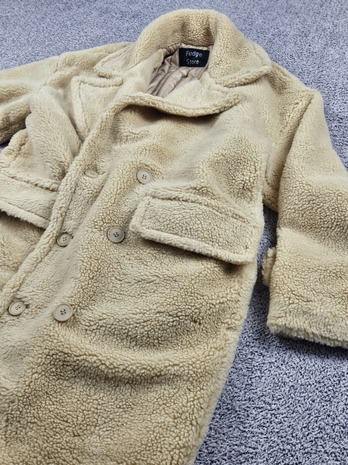 라퍼지스토어 테디베어 오버 더블 플리스 코트 ( S ) / 10542 상품이미지10