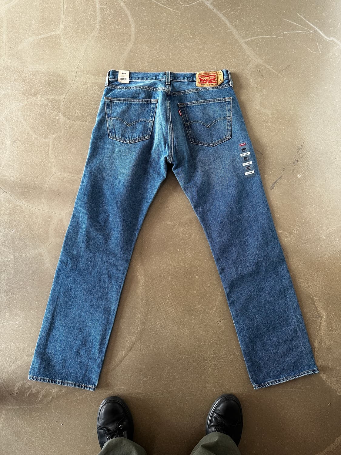 Levis 501 스트레이트 데님 팬츠 w34 상품이미지1