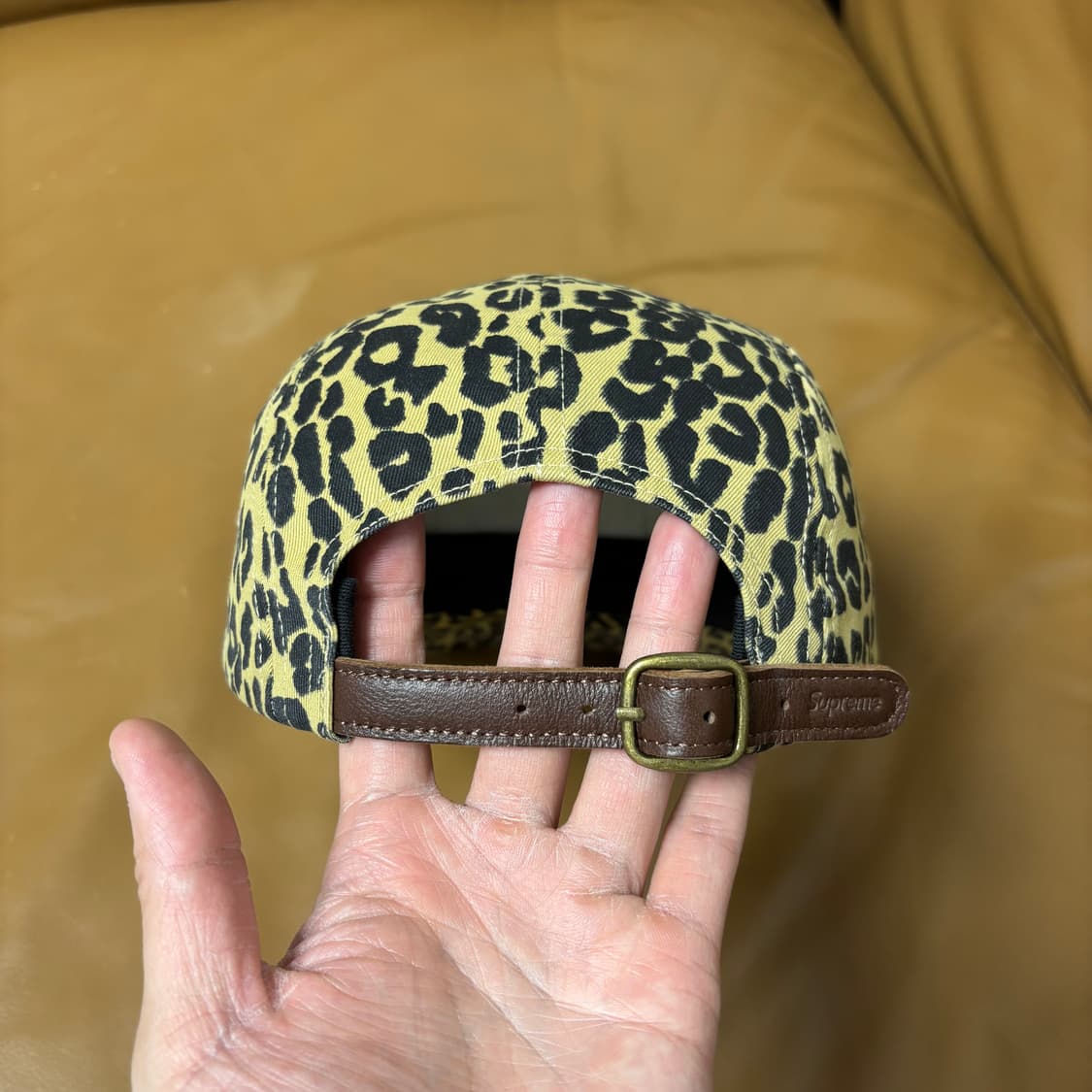슈프림 캠프캡 모자 박스로고 23fw 레오파드 상품이미지8
