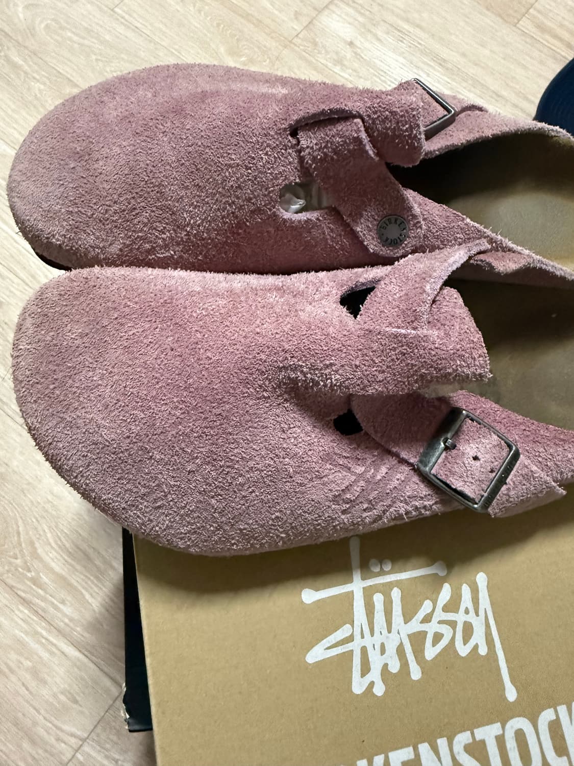 [43] 스투시 x 버켄스탁 보스턴 핑크  상품이미지2