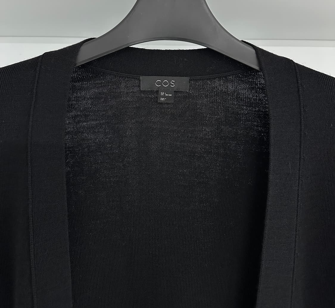 [COS] 남성 블랙 루즈핏 가디건 상품이미지6