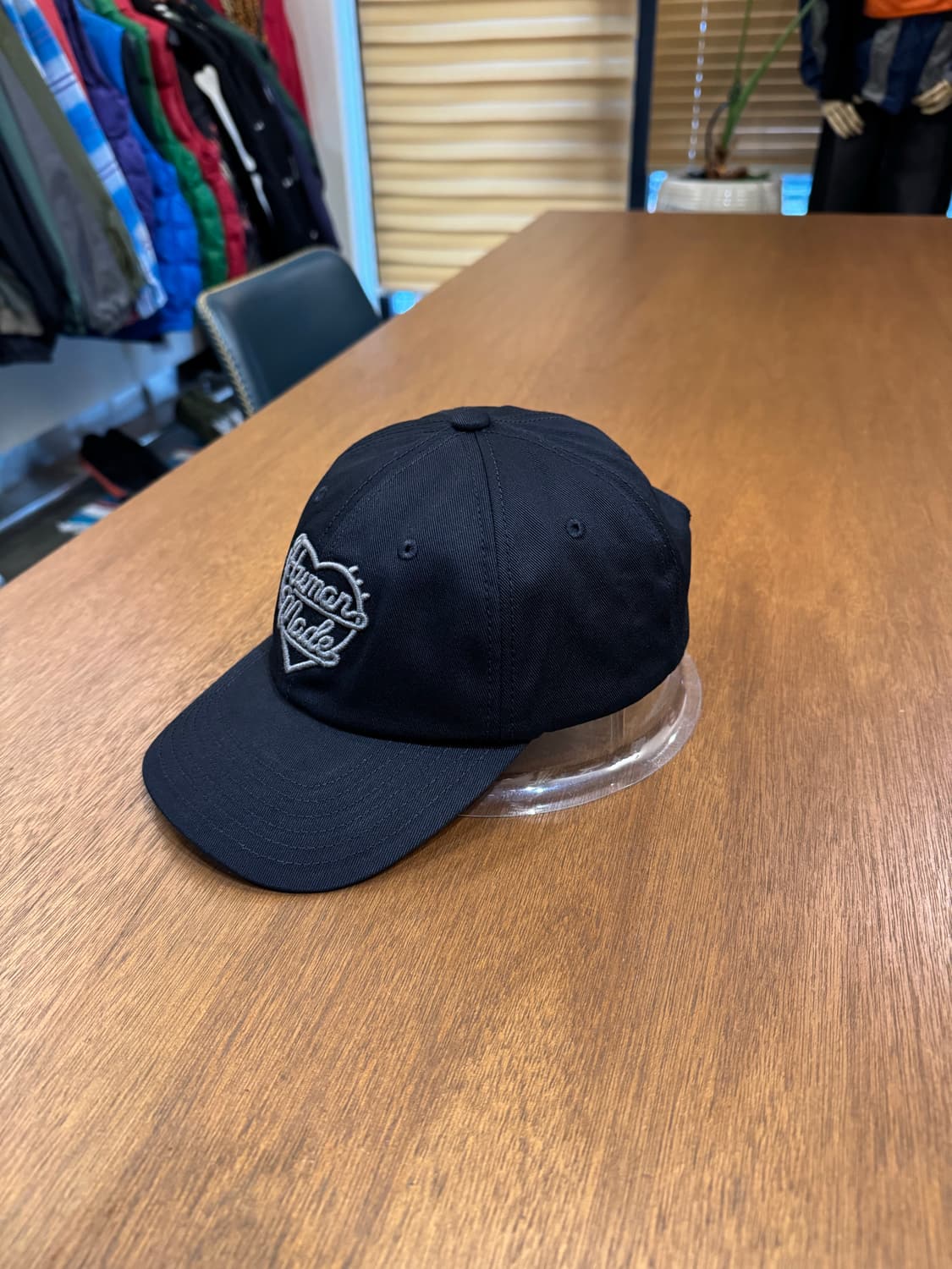 [OS] 휴먼메이드 6패널 트윌캡 블랙  상품이미지2