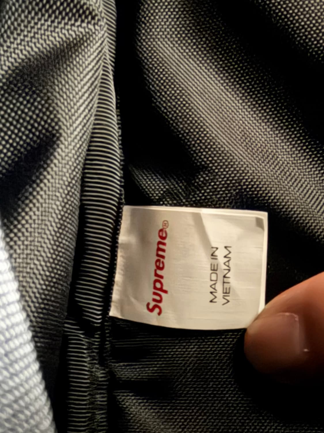 슈프림 백팩 블랙 22FW 상품이미지4