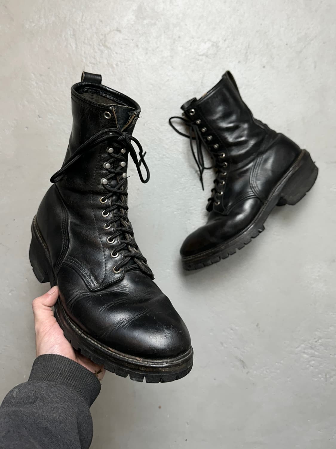 90’s OG USA Made 레드윙 699 로거 부츠 상품이미지1