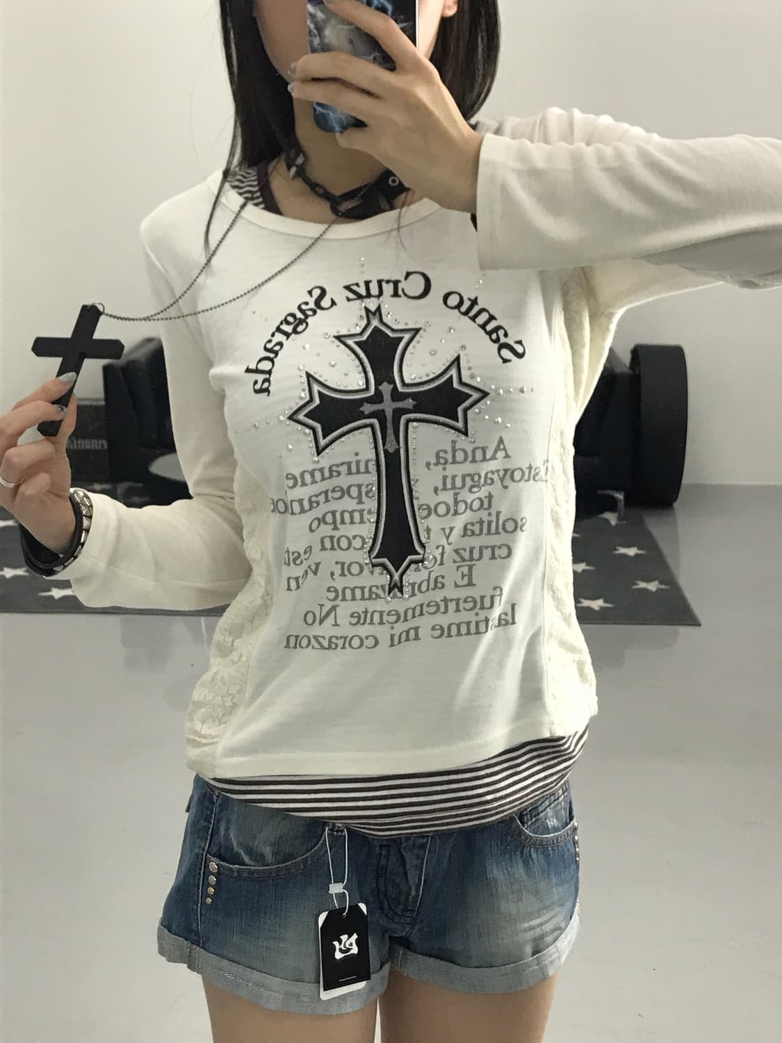 C.d.s Basic Y2k Long Sleeve T-Shirts 상품이미지3