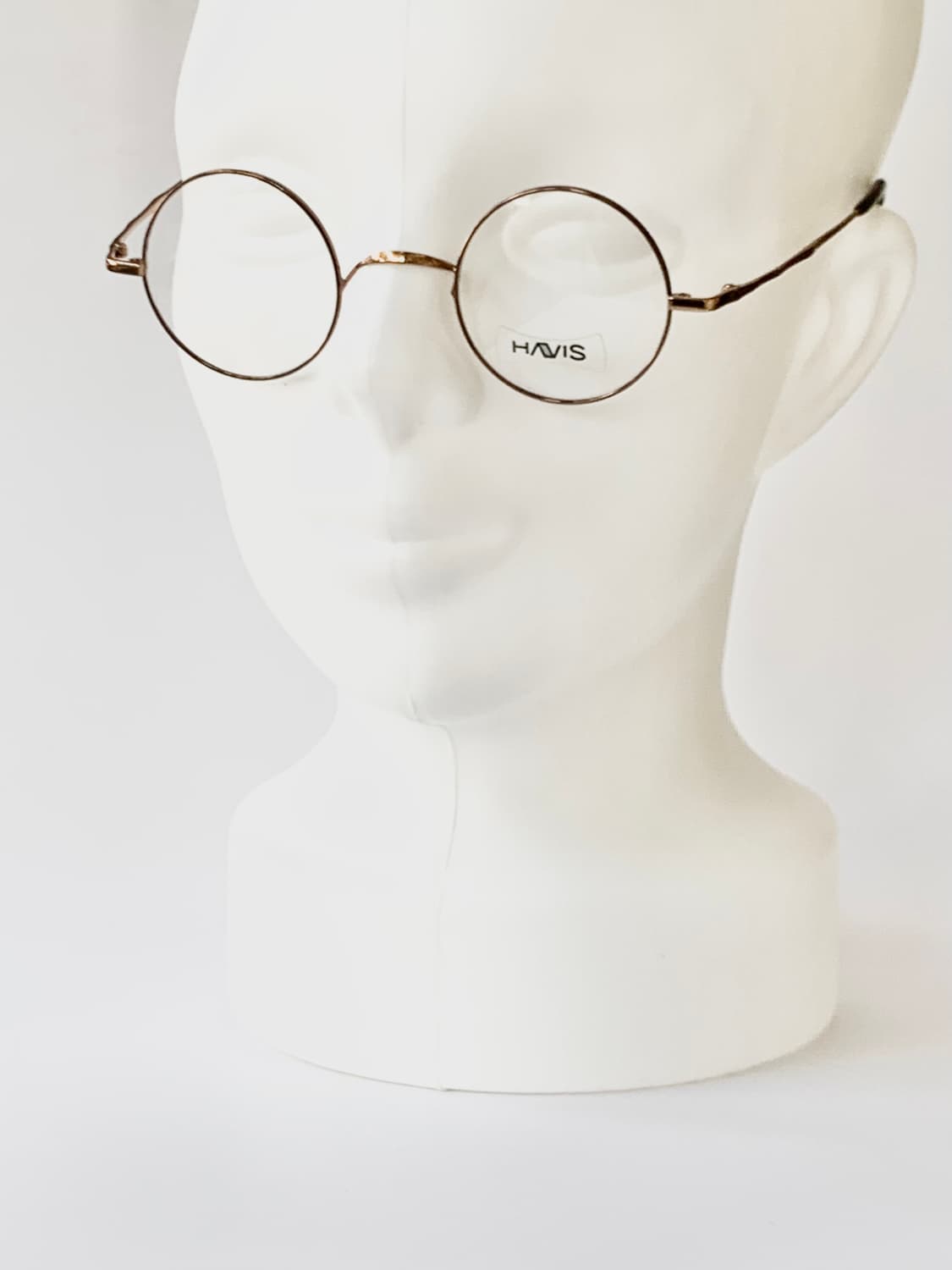 [픽키-586] (Small) 소형 라운드 안경테 브라운 메탈 상품이미지8