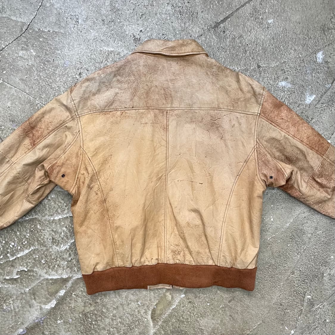 빈티지 리바이스 레더 자켓 42 (실측 XL) 상품이미지2