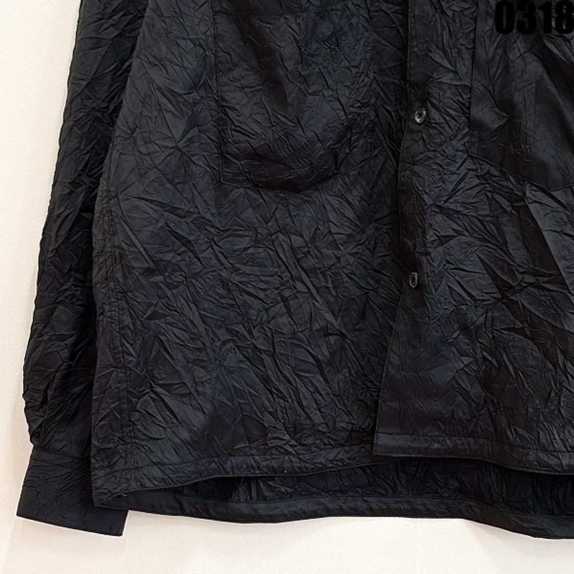 UNAFFECTED 크링클 텍스처 셔츠 L 0318 상품이미지3