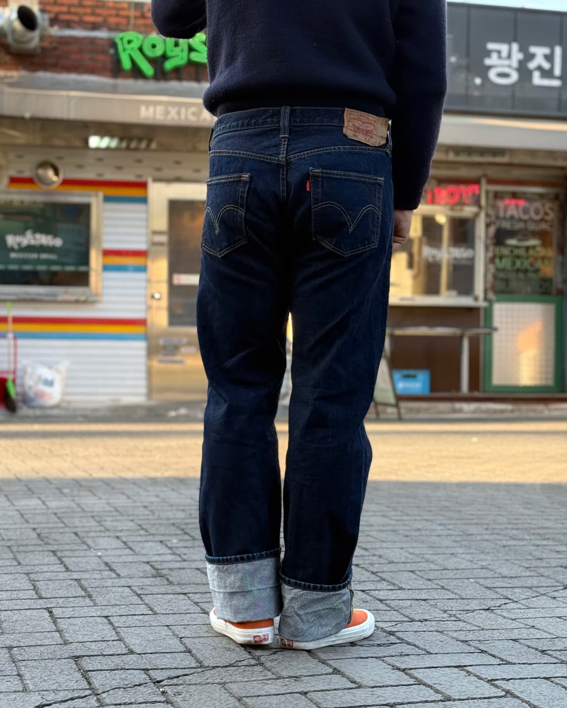 00‘s 리바이스 501 스트레이트핏 데님 팬츠 36 상품이미지9