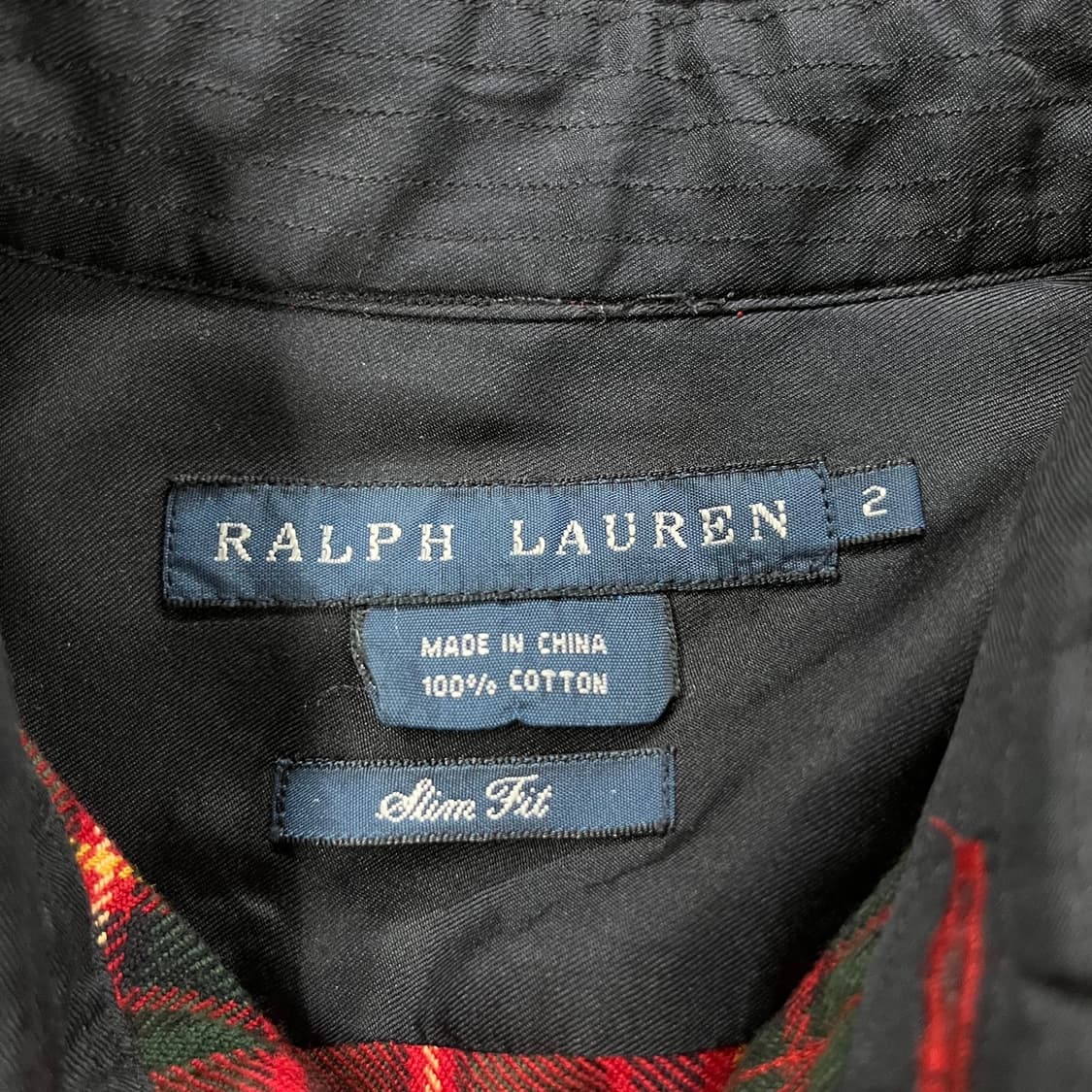 폴로 랄프로렌 레드 크리스마스 셔츠  상품이미지5