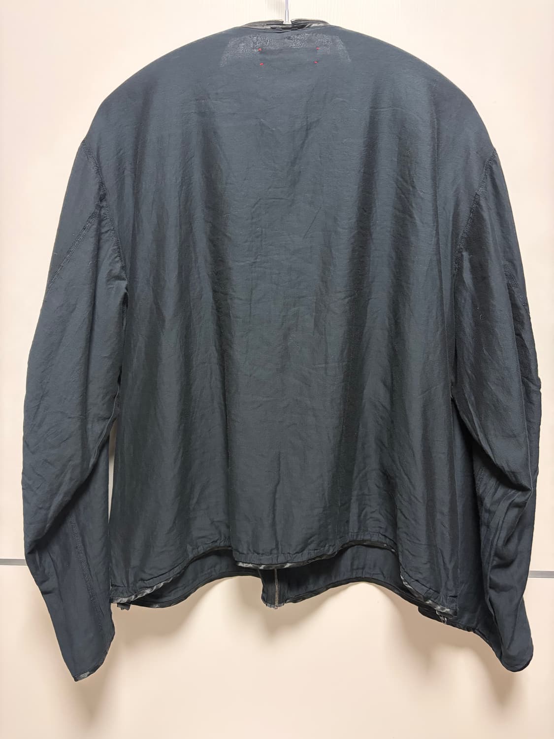 바벨오브젝트 25ss zip v jkt 2size black 상품이미지5