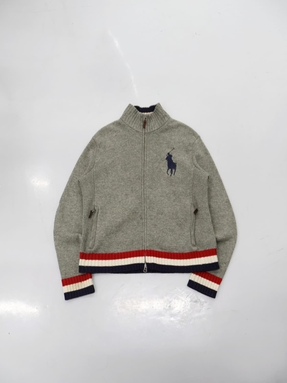 Polo Ralph Lauren Big Pony Zip Knit 상품이미지1