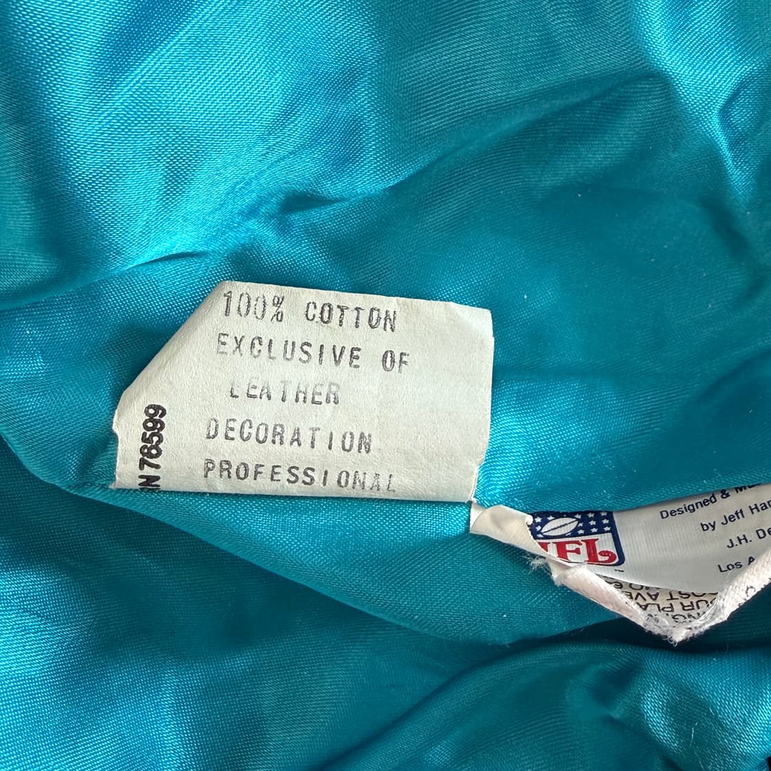 90s NFL Super Bowl Jeff Hamilton 자켓 상품이미지6