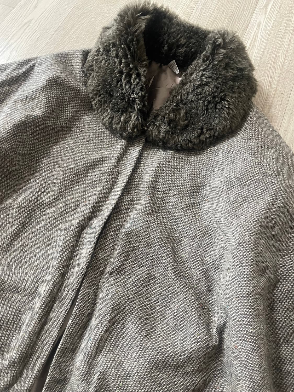 일본 모리 케이프 털 탈부착 가능 상품이미지1