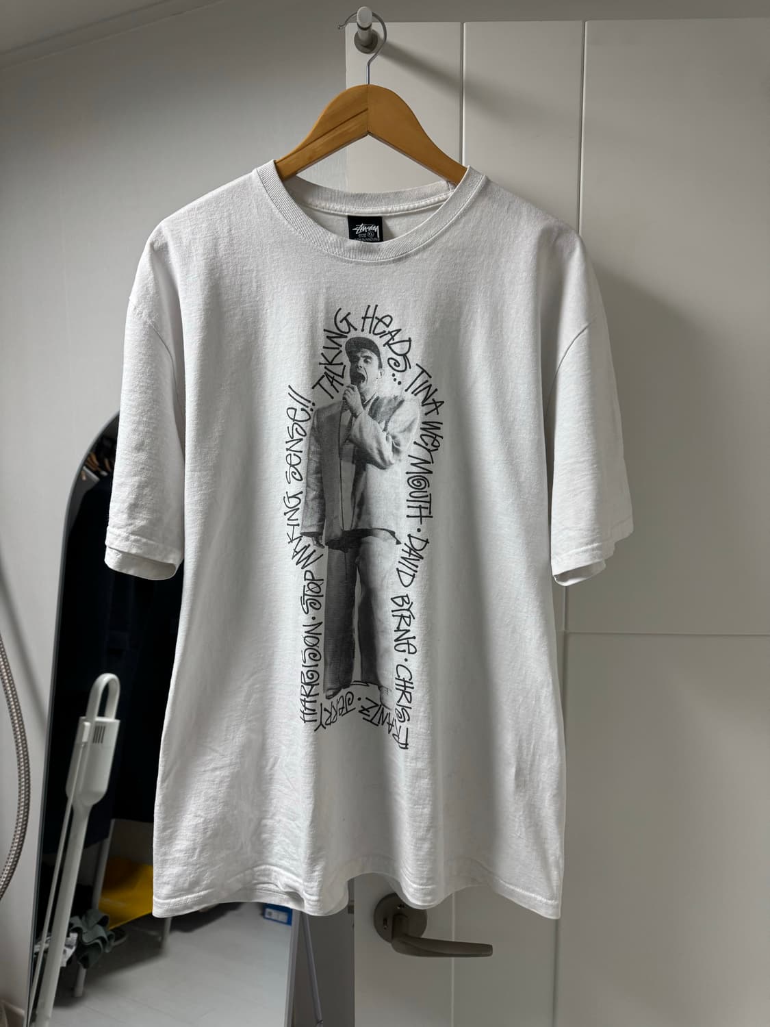 스투시 X 토킹헤즈 반팔티셔츠 XL 상품이미지1