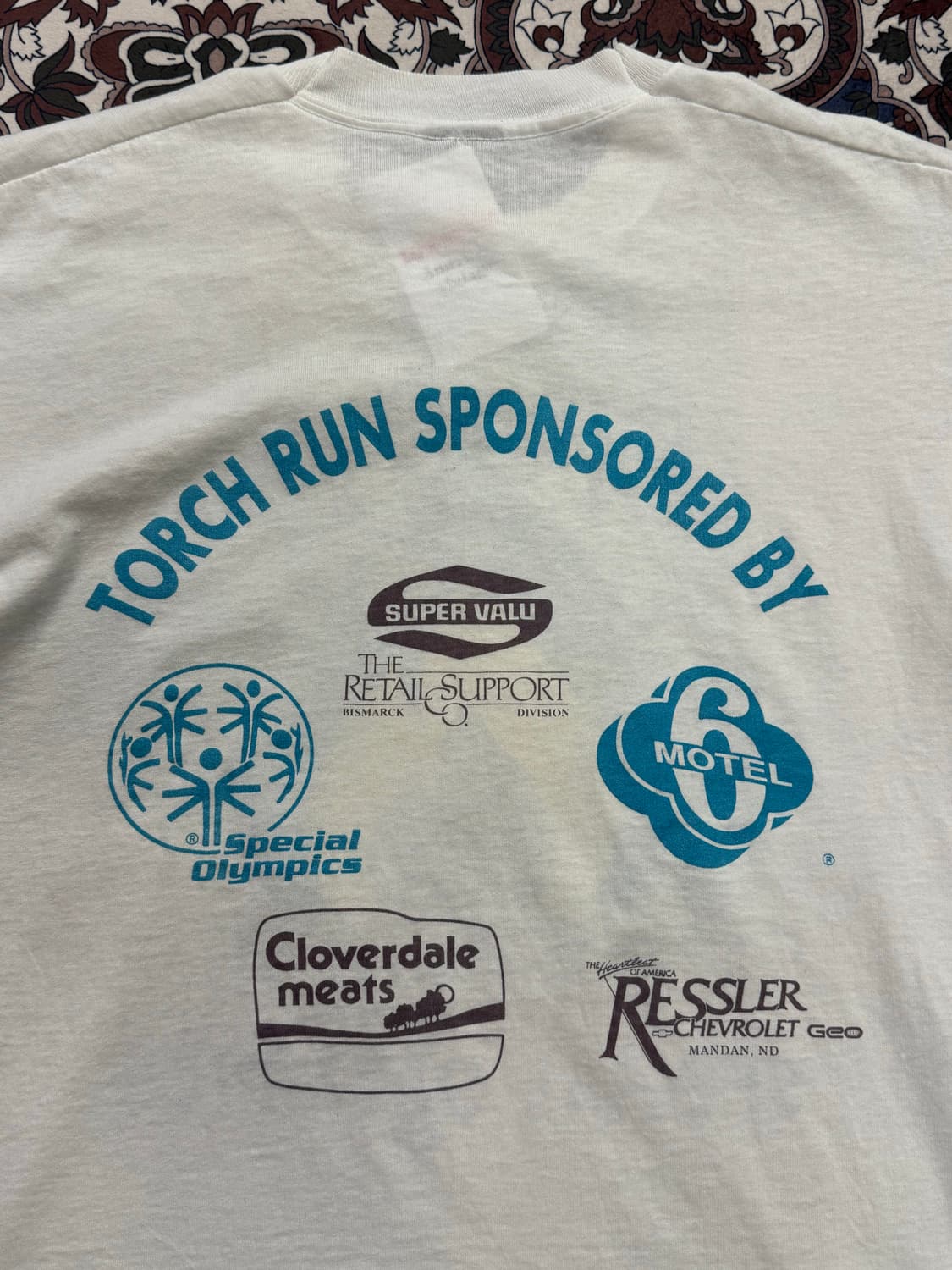 90s Torch run 싱글스티치 반팔티 상품이미지6