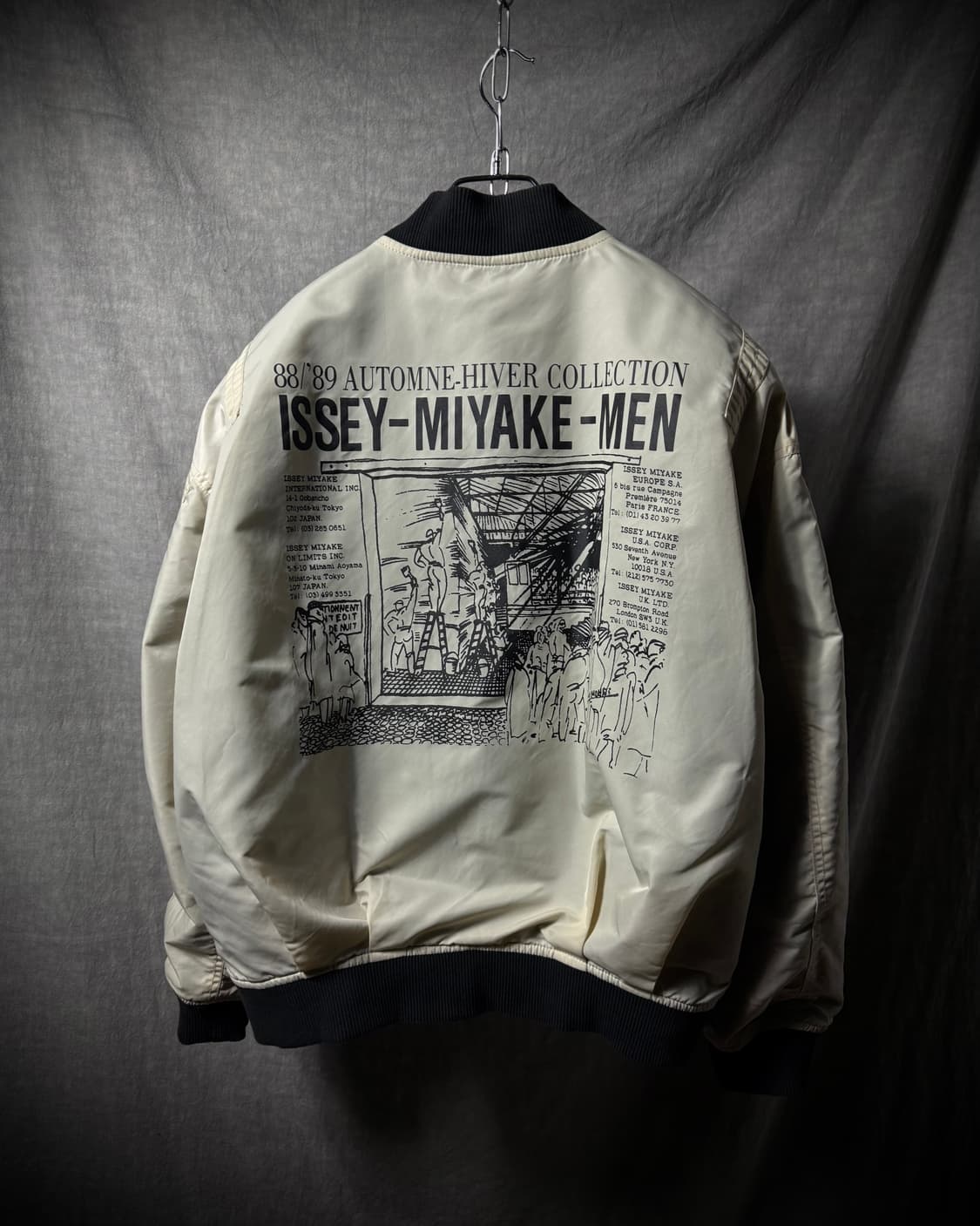 ISSEY MIYAKE MEN 88/89AW Staff Bomber 상품이미지2