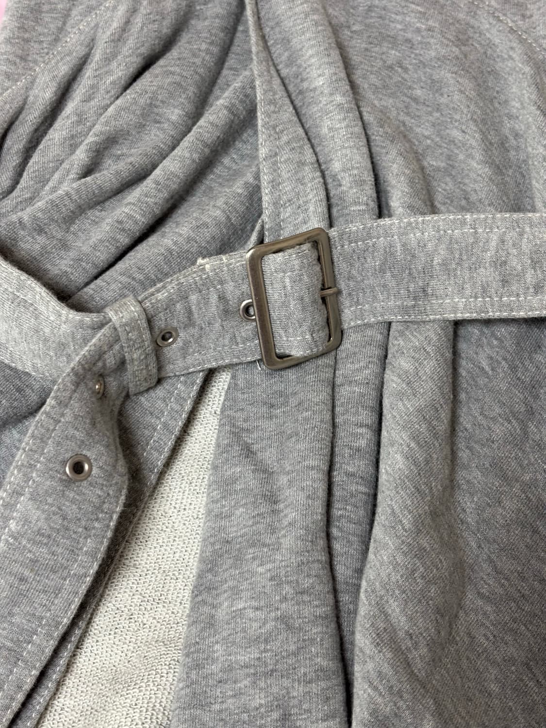 준야와타나베 코튼 스웻 트렌치 원피스 상품이미지4