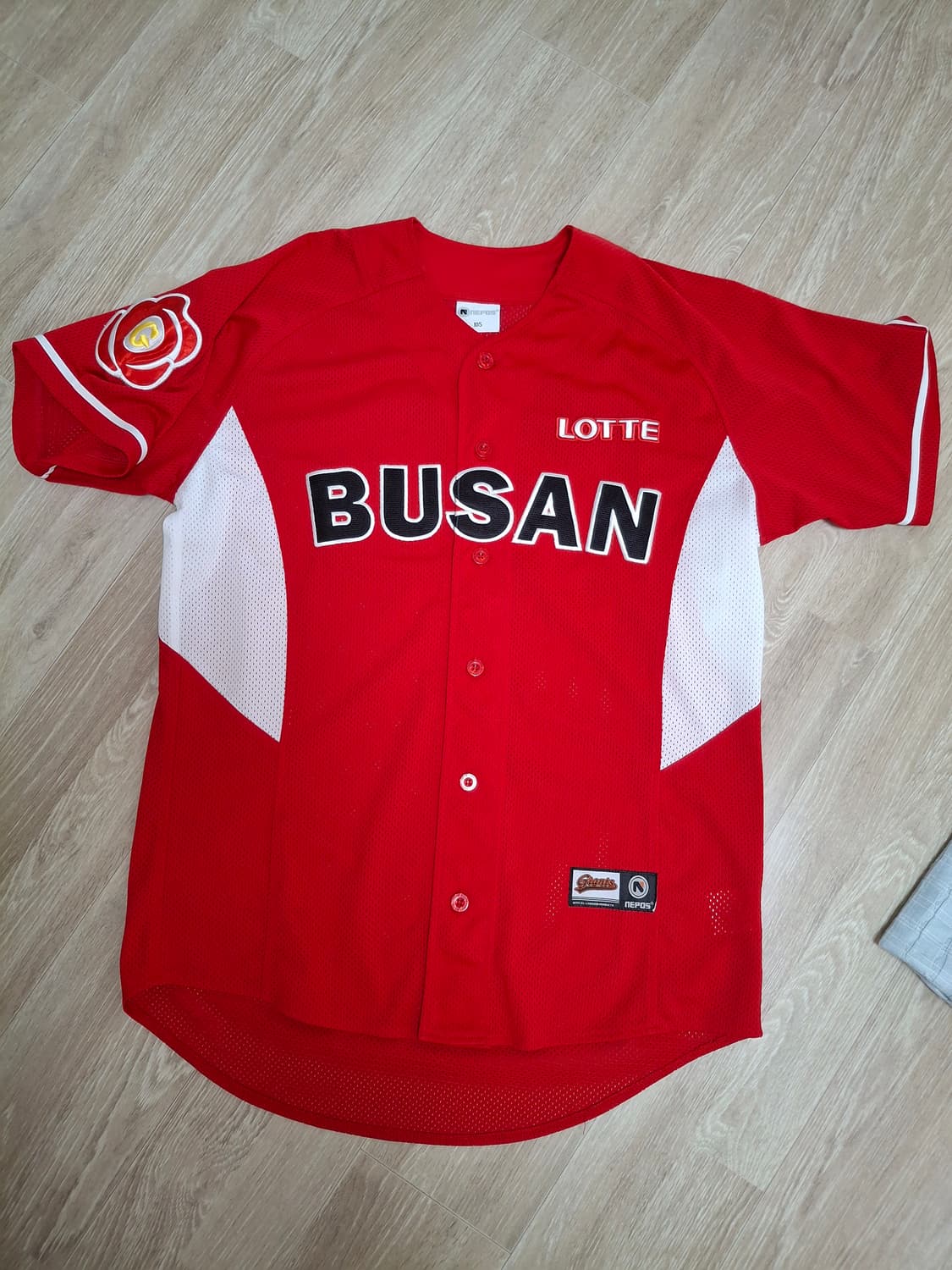 롯데자이언츠 이대호 17동백 105사이즈 유니폼 상품이미지1