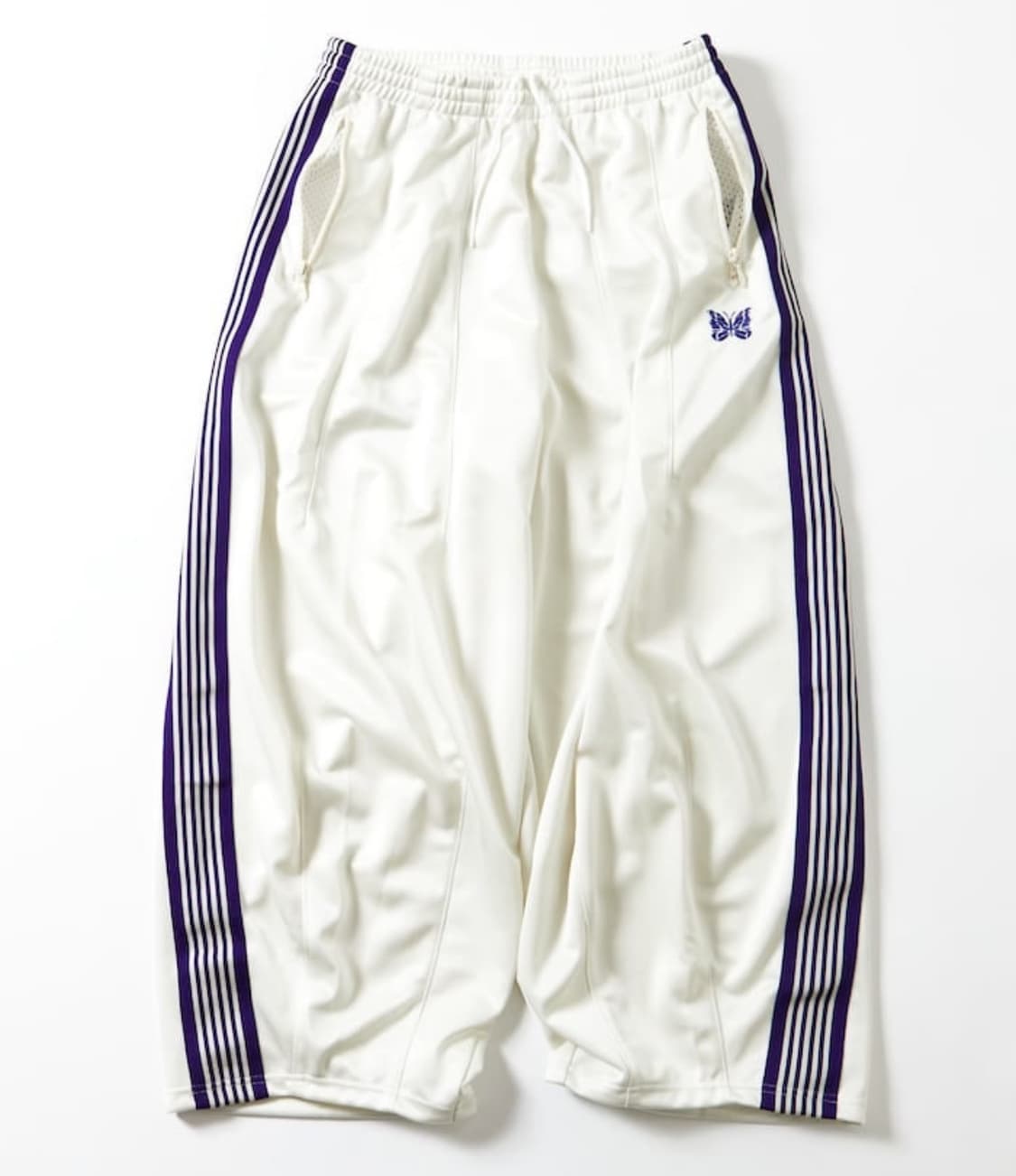 니들스 X 프릭스스토어 H.D.TrackPant PolySmooth Wh 상품이미지1