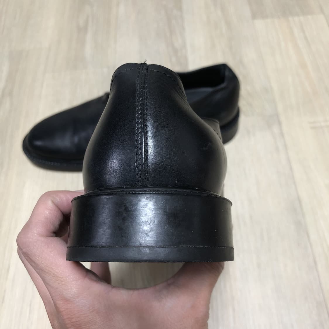 (240-245) 토즈 TODS 소가죽 5홀 더비 슈즈 구두 블랙 상품이미지3