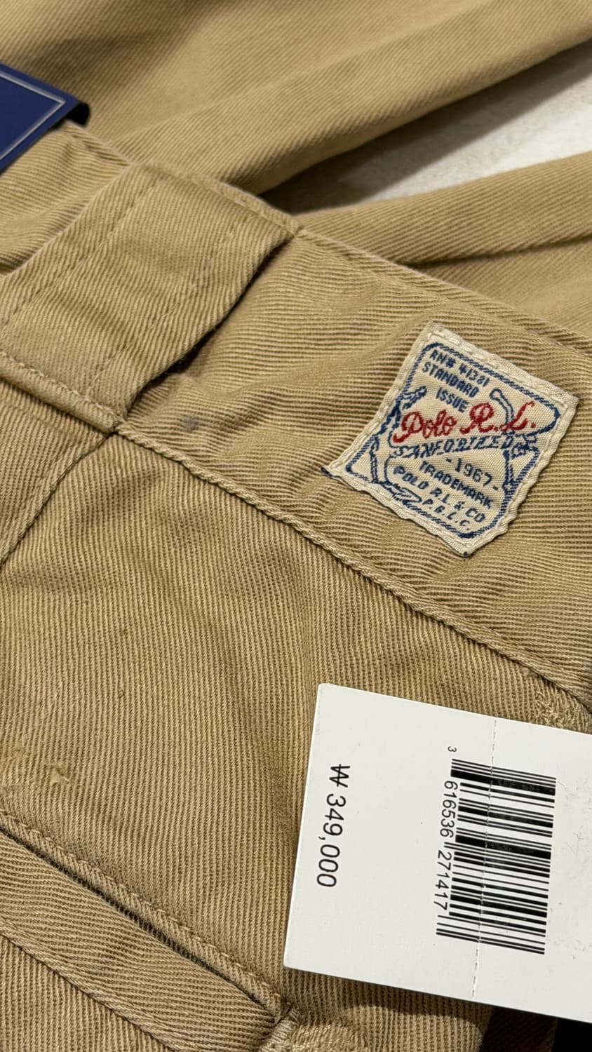 폴로랄프로렌 디스트레스드 빅 치노팬츠 35x34 상품이미지5