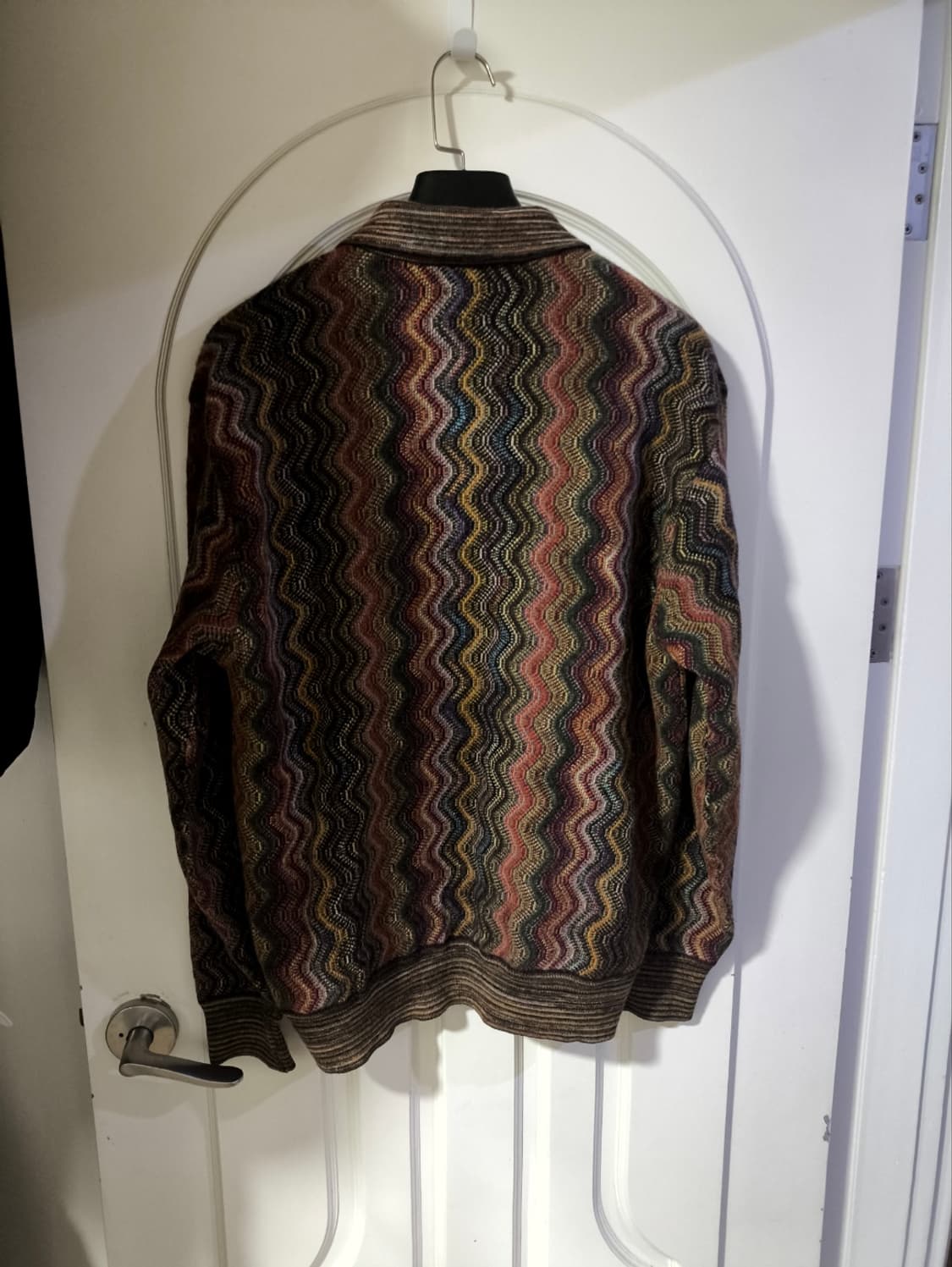 90's 마시모 패턴 니트 울 상품이미지5