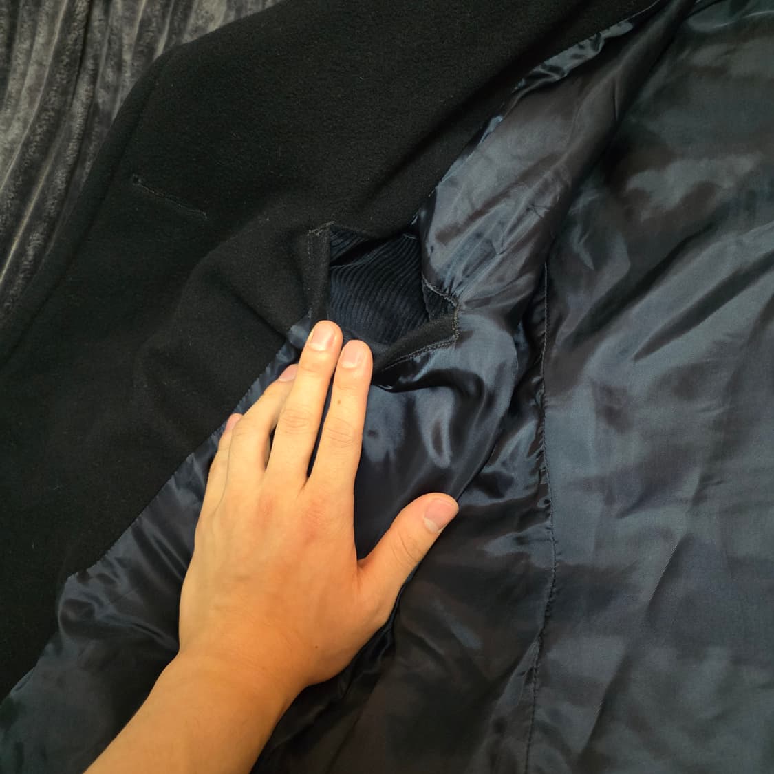 폴로 아카데미 피코트 네이비 XL (실측105) 상품이미지7