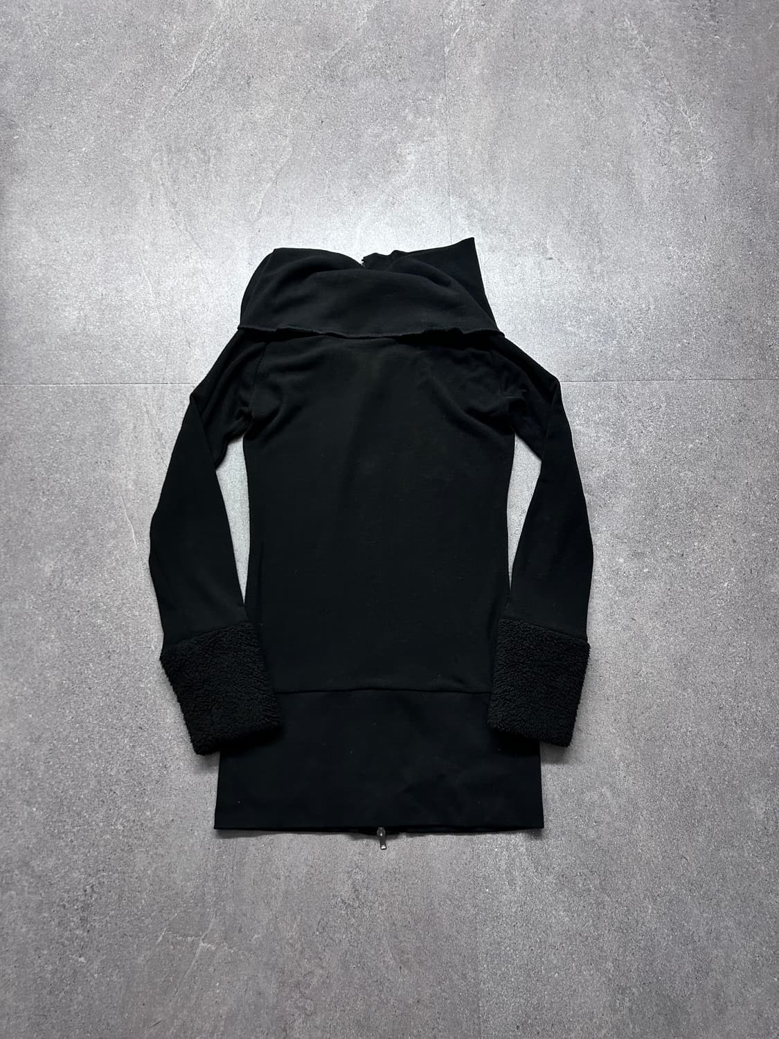 스트랩 하이넥 펑크 레터링 집업 상품이미지8