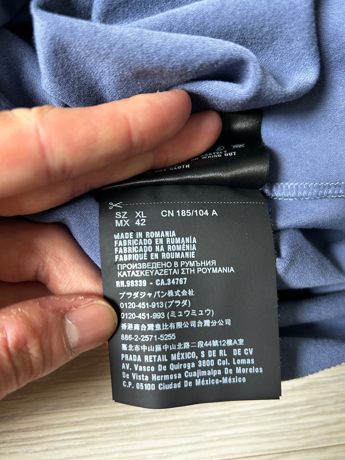 프라다 레드탭 반팔 상품이미지6