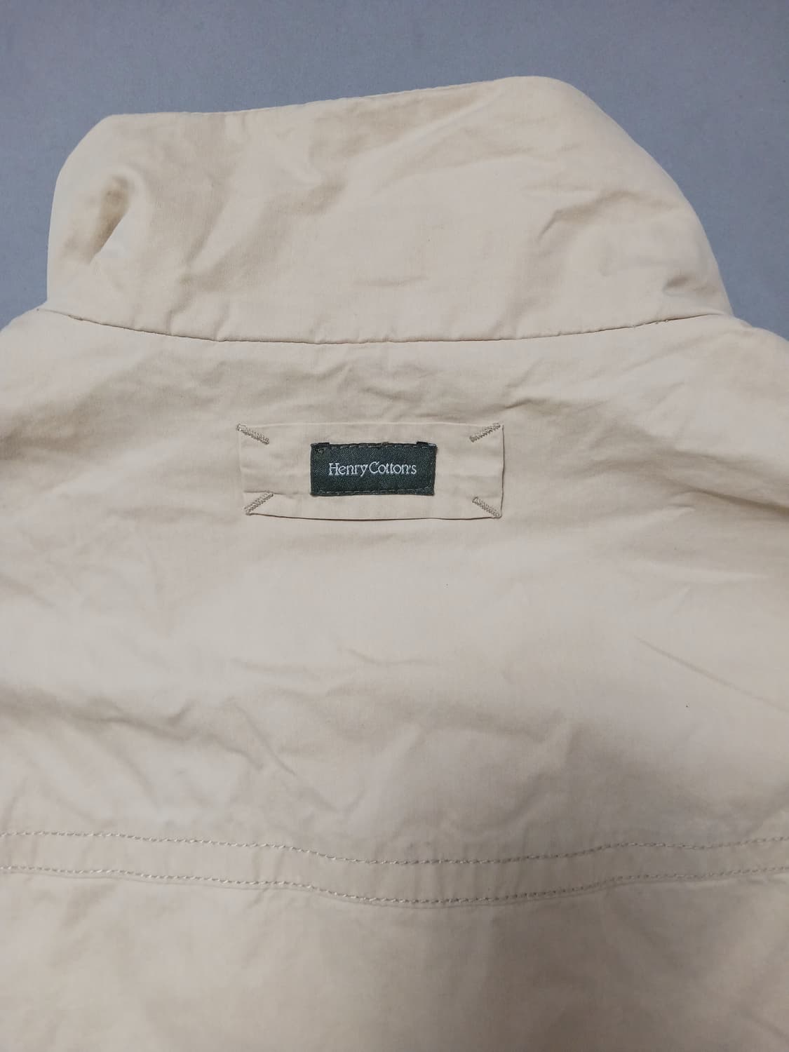 [110] 헨리코튼 베이지 아메리칸 패딩 롱코트 상품이미지8