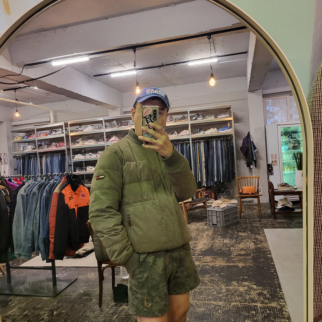 타미힐피거 덕 다운 패딩 (M) 상품이미지9