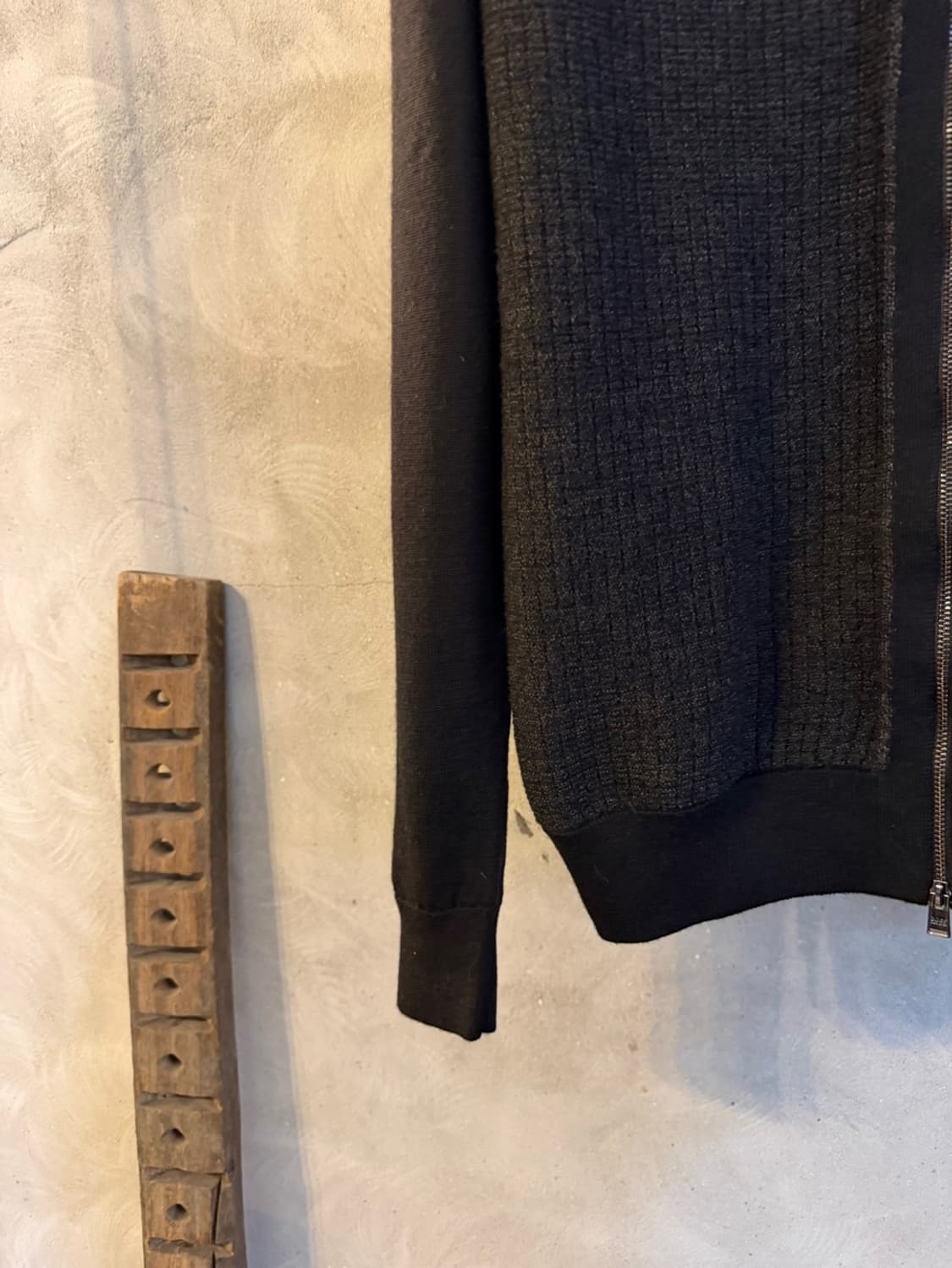 휴고보스 블랙라벨 짚업 가디건 100 상품이미지5