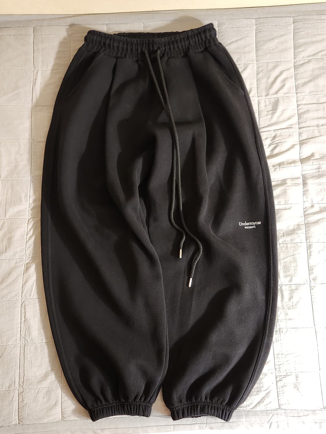 언더마이카 mu.03 스웻 조거팬츠 블랙 2size 상품이미지1