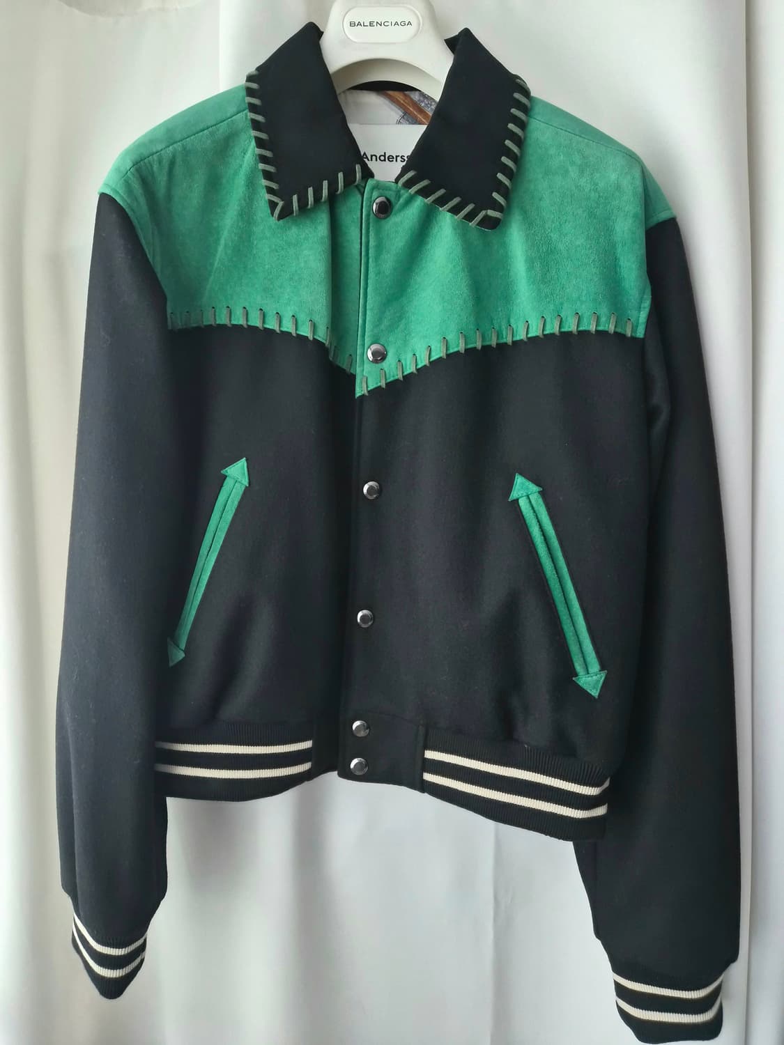 앤더슨벨 스웨이드 봄버자켓 S사이즈 상품이미지1