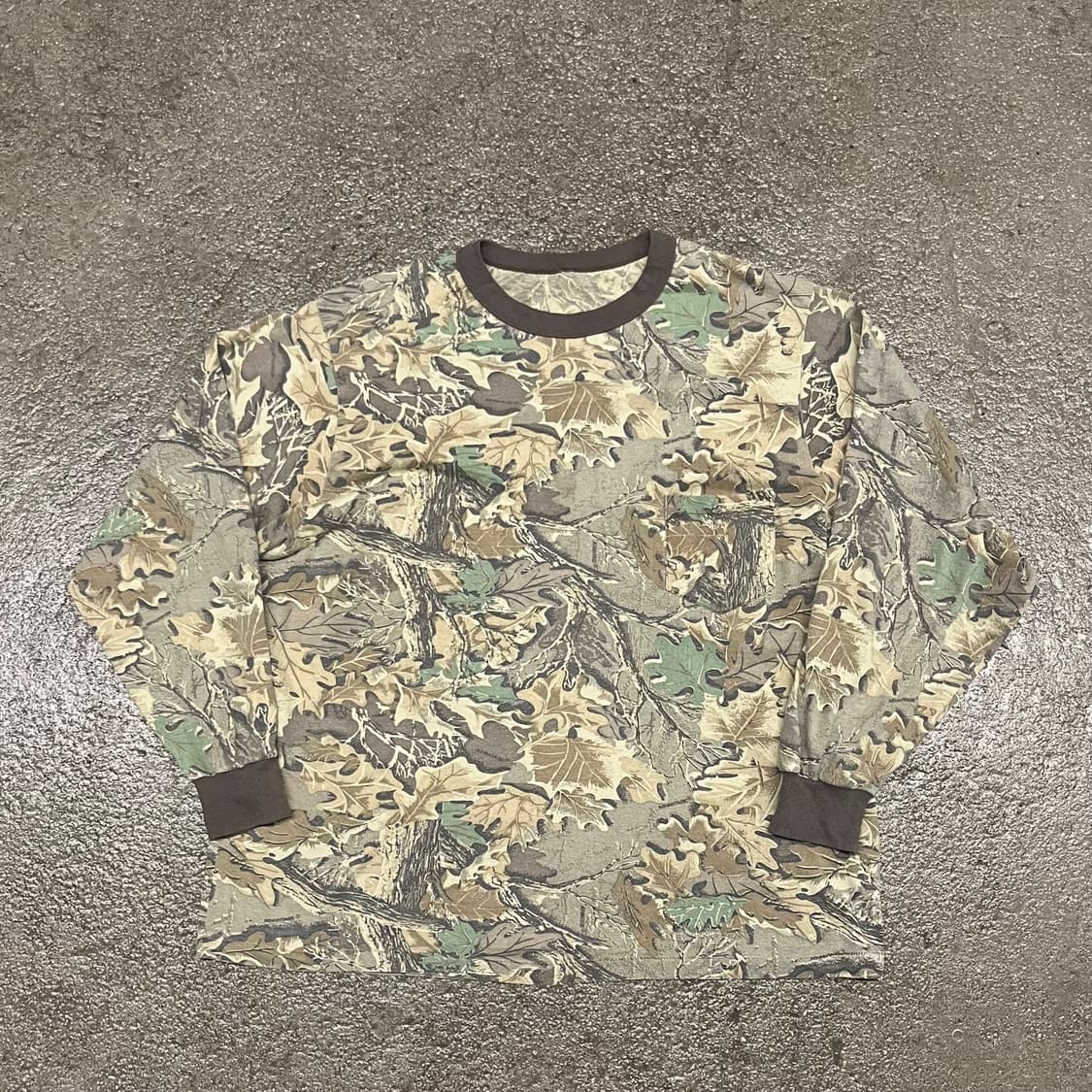 80s 빈티지 리얼트리 롱슬리브 (110) 상품이미지1