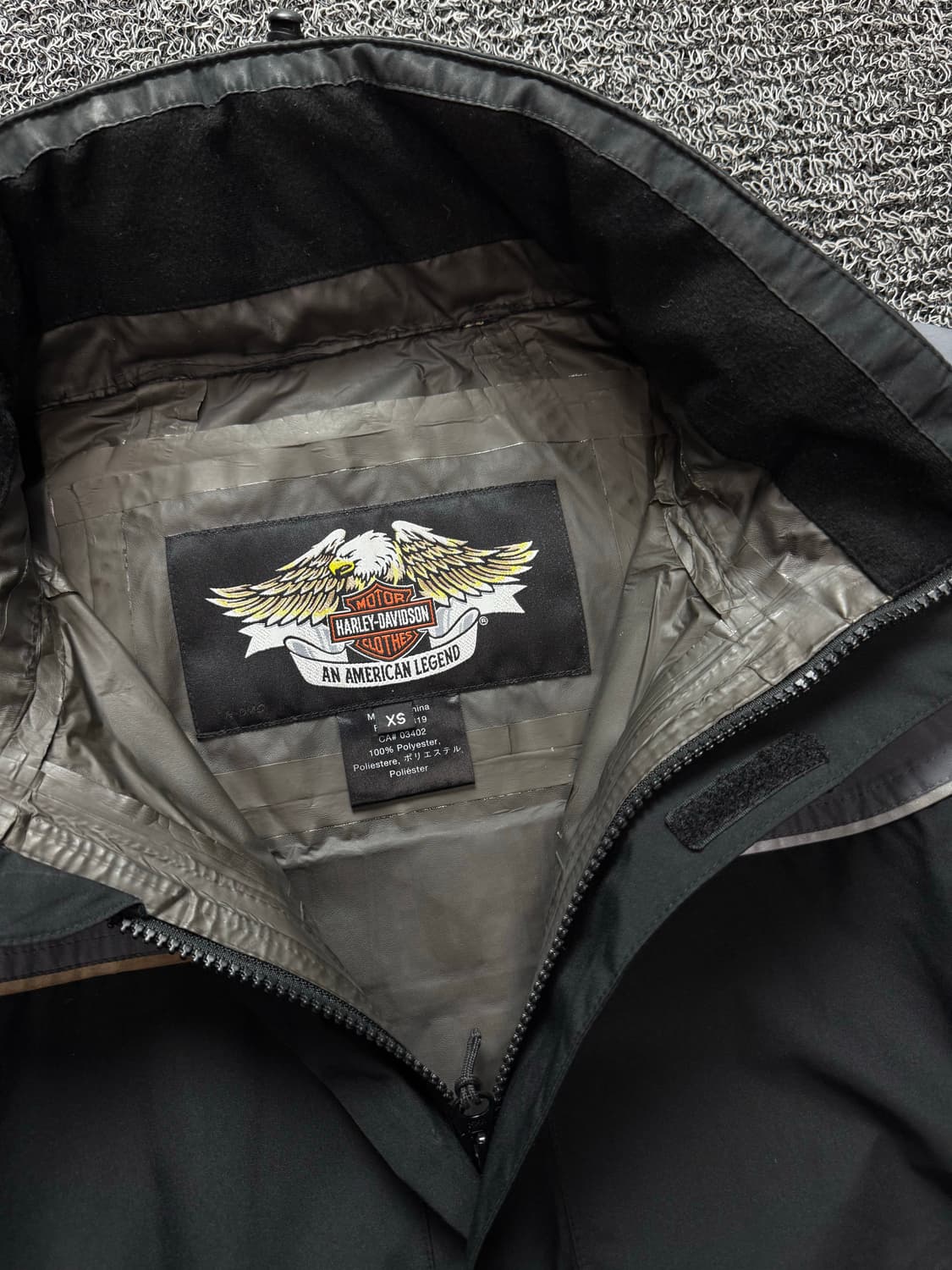 할리데이비슨 USA 고어텍스 리플렉티브 빅로고 모터싸이클 자켓 1365 상품이미지3