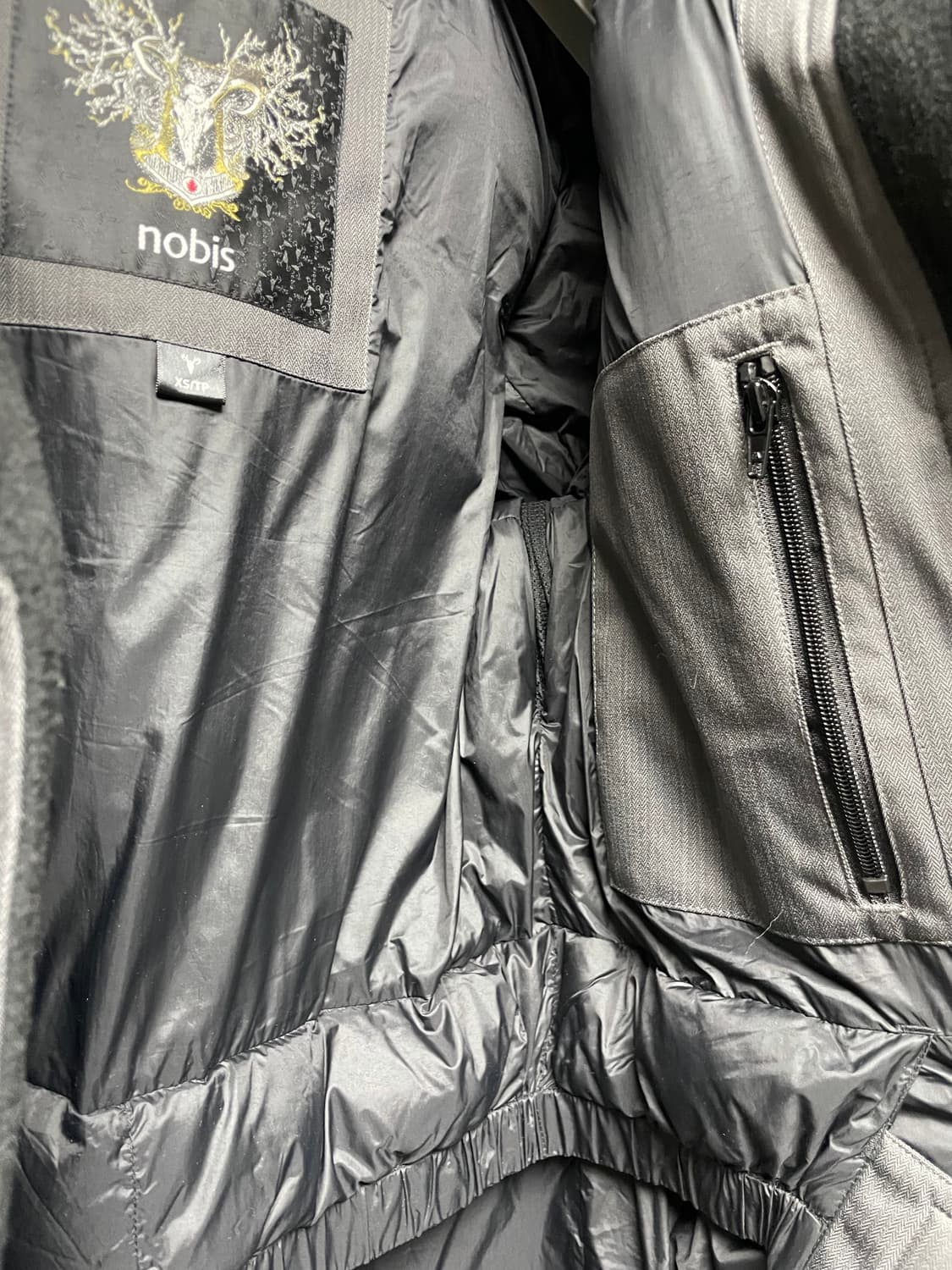 [xs] 노비스 Nobis 쉬라 그레이 패딩 상품이미지7