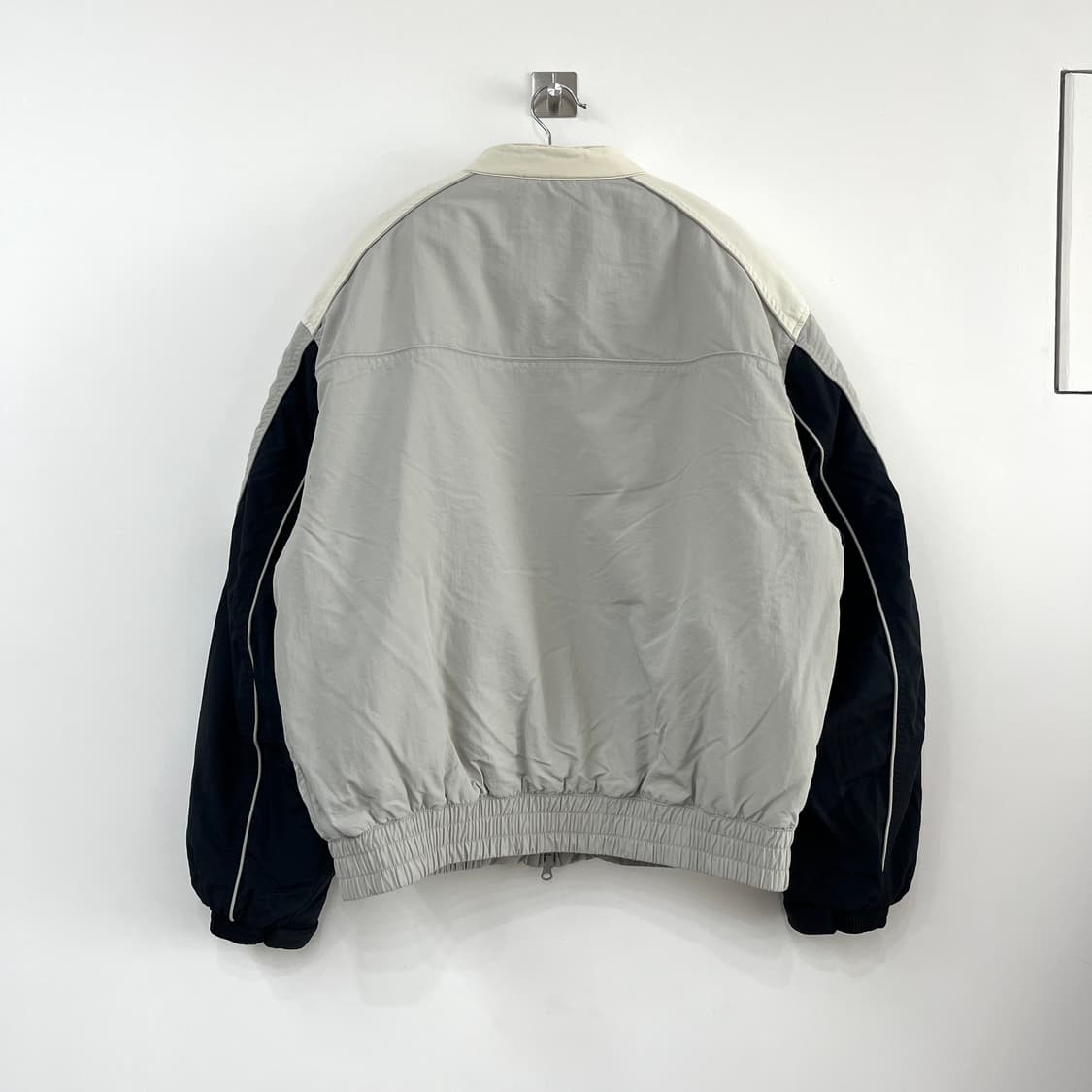 코드그라피 파이핑 그레이 바이커 점퍼 상품이미지4