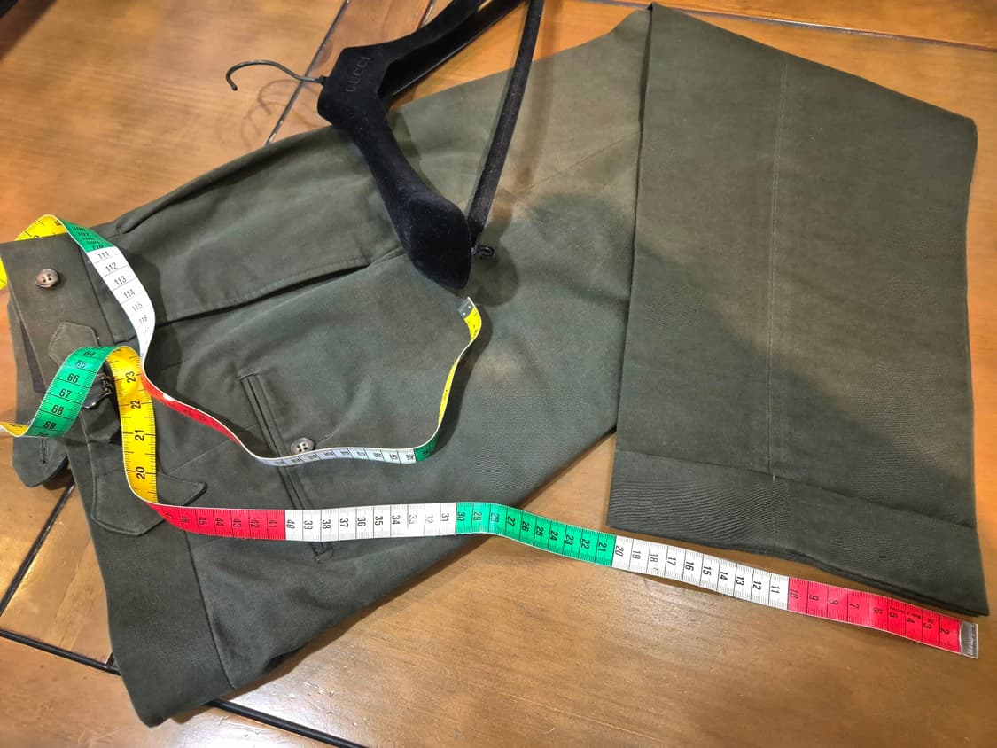 다크 그린 치노 팬츠 상품이미지7